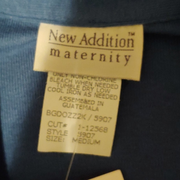 🤰 NWOT New Addition Maternity Top - Picture 7 of 7